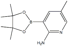 5-methyl-3-(4,4,5,5-tetramethyl-1,3,2-dioxaborolan-2-yl)pyridin-2-amine CAS#: 1352239-77-0