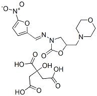 5-(morpholinomethyl)-3-[(5-nitrofurfurylidene)amino]oxazolidin-2-one citrate CAS#: 71662-10-7