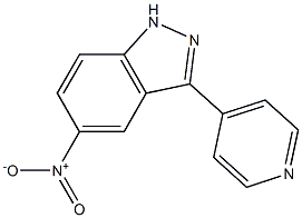 5-nitro-3-(pyridin-4-yl)-1H-indazole CAS#: 1245648-33-2