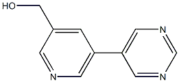 (5-(pyrimidin-5-yl)pyridin-3-yl)methanol CAS#: 1346809-30-0
