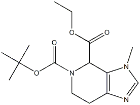 5-tert-Butyl 4-ethyl 3-methyl-6,7-dihydro-3H-imidazo[4,5-c]pyridine-4,5(4H)-dicarboxylate CAS#: 1380679-97-9