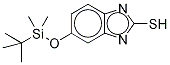 5-(tert-Butyldimethylsilyl)oxy-2-mercaptobenzimidazole CAS#: 1246814-75-4