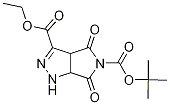 5-(tert-butyl) 3-ethyl 4,6-dioxo-3a,4,6,6a-tetrahydropyrrolo[3,4-c]pyrazole-3,5(1H)-dicarboxylate CAS#: 1171423-05-4