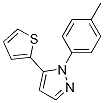 5-(thiophen-2-yl)-1-p-tolyl-1H-pyrazole CAS#: 1269291-68-0