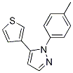 5-(thiophen-3-yl)-1-p-tolyl-1H-pyrazole CAS#: 1269292-96-7