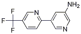 5-(trifluoroMethyl)-2,3'-bipyridin-5'-aMine CAS#: 1255634-59-3