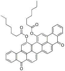 5,10-dihydro-5,10-dioxoanthra[9,1,2-cde]benzo[rst]pentaphene-16,17-diyl bisheptanoate CAS#: 71550-34-0