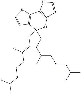 5,5-Bis(3,7-dimethyloctyl)-5H-dithieno[3,2-b:2',3'-d]pyran CAS#: 1295502-20-3