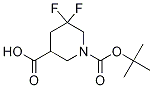 5,5-Difluoro-1,3-piperidinedicarboxylic acid tert-butyl ester CAS#: 1255666-86-4