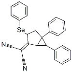 [5,6-Diphenyl-3-(phenylseleno)bicyclo[3.1.0]hexan-2-ylidene]malononitrile CAS#: 70238-99-2