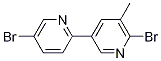 5,6'-dibromo-5'-methyl-[2,3']bipyridine CAS#: 1175709-61-1