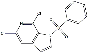 5,7-Dichloro-1-(phenylsulfonyl)-6-azaindole CAS#: 1227270-60-1