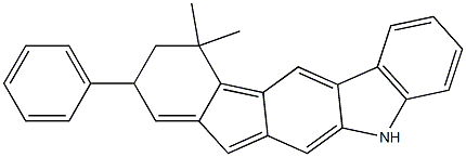5,7-dihydro-7,7-diMethyl-5-phenyl-indeno[2,1-b]carbazole CAS#: 1257220-43-1