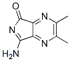 5H-Pyrrolo[3,4-b]pyrazin-5-one,7-amino-2,3-dimethyl-(9CI) CAS#: 70385-90-9
