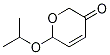 6-(1-Methylethoxy)-2H-pyran-3(6H)-one CAS#: 71443-27-1