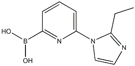 6-(2-EthyliMidazol-1-yl)pyridine-2-boronic acid CAS#: 1310404-09-1