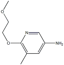 6-(2-Methoxyethoxy)-5-Methylpyridin-3-aMine CAS#: 1251220-20-8