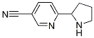 6-(2-Pyrrolidinyl)-3-pyridinecarbonitrile CAS#: 1256785-39-3