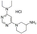 [6-(3-AMino-piperidin-1-yl)-pyriMidin-4-yl]-diethyl-aMine hydrochloride, 98+% C13H24ClN5, 分子量 285.82 CAS#: 1185310-90-0
