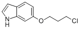 6-(3-CHLORO-PROPOXY)-1H-INDOLE CAS#: 70260-96-7