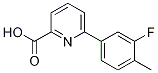 6-(3-Fluoro-4-Methylphenyl)picolinic acid CAS#: 1261904-70-4