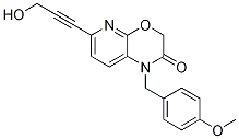 6-(3-Hydroxyprop-1-yn-1-yl)-1-(4-Methoxybenzyl)-1H-pyrido[2,3-b][1,4]oxazin-2(3H)-one CAS#: 1198425-67-0