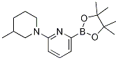 6-(3-METHYLPIPERIDIN-1-YL)PYRIDINE-2-BORONIC ACID PINACOL ESTER CAS#: 1310404-13-7