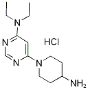 [6-(4-AMino-piperidin-1-yl)-pyriMidin-4-yl]-diethyl-aMine hydrochloride, 98+% C13H24ClN5, 分子量 285.82 CAS#: 1185310-82-0