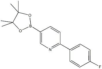 6-(4-FLUOROPHENYL)PYRIDINE-3-BORONIC ACID PINACOL ESTER CAS#: 1073354-81-0