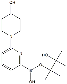 6-(4-HYDROXYPIPERIDIN-1-YL)PYRIDINE-2-BORONIC ACID PINACOL ESTER CAS#: 1313040-65-1