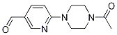 6-(4-acetylpiperazin-1-yl)nicotinaldehyde CAS#: 1355229-87-6