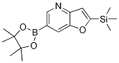 6-(4,4,5,5-Tetramethyl-1,3,2-dioxaborolan-2-yl)-2-(trimethylsilyl)furo[3,2-b]pyridine CAS#: 1188926-86-4