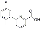 6-(5-Fluoro-2-methylphenyl)picolinic acid CAS#: 1261896-76-7