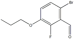 6-BROMO-2-FLUORO-3-PROPOXYBENZALDEHYDE CAS#: 1114809-09-4