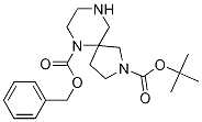 6-Benzyl 2-tert-butyl 2,6,9-triazaspiro[4.5]decane-2,6-dicarboxylate CAS#: 1160247-10-8