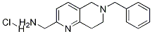 (6-Benzyl-5,6,7,8-tetrahydro-1,6-naphthyridin-2-yl)MethanaMine HCl CAS#: 1187830-89-2
