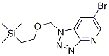 6-BroMo-1-(2-triMethylsilanyl-ethoxyMethyl)-1H-[1,2,3]triazolo[4,5-b]pyridine CAS#: 1313712-18-3