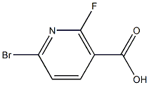 6-BroMo-2-fluoronicotinic acid CAS#: 1214345-17-1