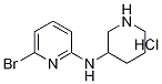 (6-BroMo-pyridin-2-yl)-piperidin-3-yl-aMine hydrochloride, 98+% C10H15ClBrN3, 分子量 292.61 CAS#: 1185319-74-7