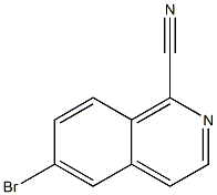 6-Bromo-1-isoquinolinecarbonitrile CAS#: 1082674-24-5