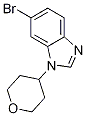 6-Bromo-1-(tetrahydro-2H-pyran-4-yl)-1H-benzimidazole CAS#: 1245649-58-4