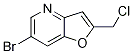 6-Bromo-2-(chloromethyl)furo[3,2-b]pyridine CAS#: 1186310-94-0