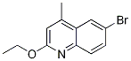6-Bromo-2-ethoxy-4-methylquinoline CAS#: 1187385-61-0