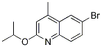 6-Bromo-2-isopropoxy-4-methylquinoline CAS#: 1187386-11-3