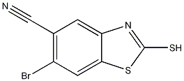 6-Bromo-2-mercaptobenzo[d]thiazole-5-carbonitrile CAS#: 1242336-64-6