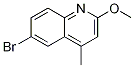 6-Bromo-2-methoxy-4-methylquinoline CAS#: 1187386-12-4
