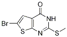 6-Bromo-2-(methylthio)thieno[2,3-d]pyrimidin-4(3H)-one CAS#: 1198475-40-9