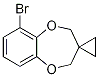 6-Bromo-2,4-dihydrospiro[1,5-benzodioxepine-3,1'-cyclopropane] CAS#: 1334499-94-3