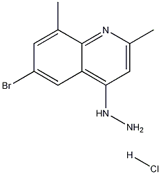 6-Bromo-2,8-dimethyl-4-hydrazinoquinoline hydrochloride CAS#: 1204812-04-3