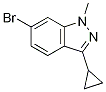 6-Bromo-3-cyclopropyl-1-methylindazole CAS#: 1311197-86-0
